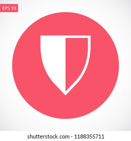 shield vector icon 10 eps