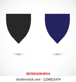 shield vector icon 10 eps