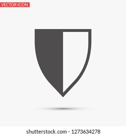 shield vector icon 10 eps