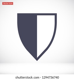 shield vector icon 10 eps