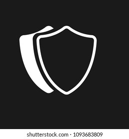 shield vector icon.