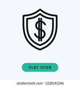 Shield vector icon