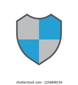 Shield vector icon