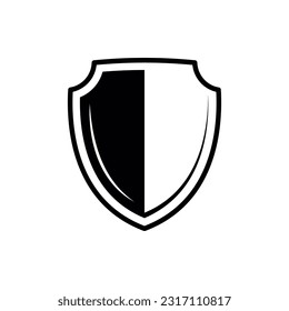 shield vector icon, best shield vector icon flat design