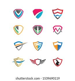 Shield vector icon illustration design