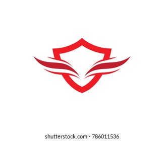 Shield vector icon illustration design