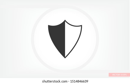 Shield Vector icon . Lorem Ipsum Illustration design