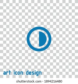 shield vector icon on an abstract background