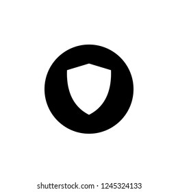 Shield vector icon. Protection icon vector. Security vector icon