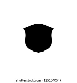 shield vector icon. shield sign on white background. shield icon for web and app