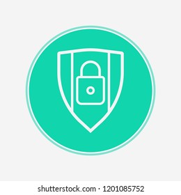 Shield vector icon sign symbol