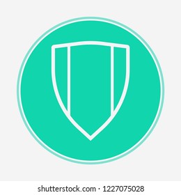Shield vector icon sign symbol