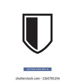 shield vector icon template