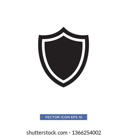 shield vector icon template