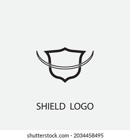 shield vector illustration design icon logo template
