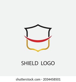 shield vector illustration design icon logo template