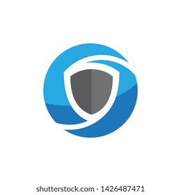 shield vector illustration design template