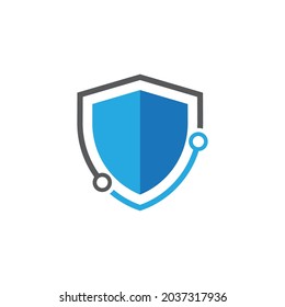 shield vector illustration design template