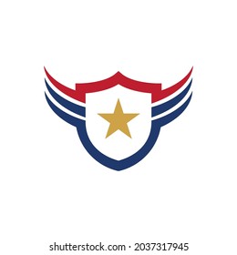 shield vector illustration design template