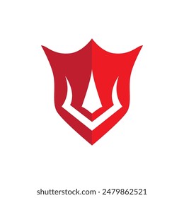 shield vector illustration design template
