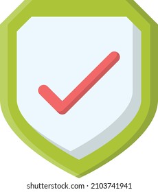 ilustración de vector blindado en un fondo transparente.Símbolos de calidad premium.Icono plano de línea vector para el diseño de concepto y gráfico.
