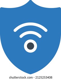 Ilustración del vector Escudo sobre un fondo transparente.Símbolos de calidad premium.Icono vector glifos para el diseño de conceptos y gráficos.