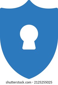 Ilustración del vector Escudo sobre un fondo transparente.Símbolos de calidad premium.Icono vector glifos para el diseño de conceptos y gráficos.