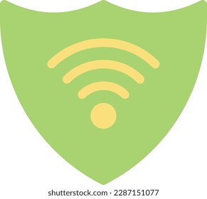 shield Vector illustration on a transparent background. Premium quality symmbols. Line Color vector icons for concept and graphic design. 
