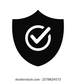 Shield vector illustration on white background