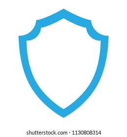 shield  vector logo icon emblem  - sign protection - concept security