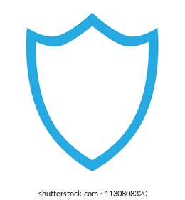 shield  vector logo icon emblem  - sign protection - concept security
