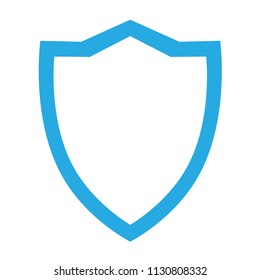 shield  vector logo icon emblem  - sign protection - concept security