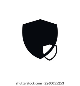 Shield vector logo template design .Shield icon 
