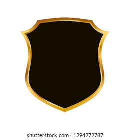 shield vector logo templates, emblem shields with 3d looks