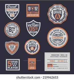 Shield, Vector, Sport, Design, Graphics, Tee, Jersey, Banner, Icons,label, Retro,  Varsity, Print, Prints,  Star, Element,  Emblem, Illustration, Collection, Badge,  Set,  Vintage, Sticker, College