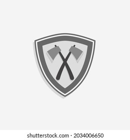 Shield vector suitable for logo design