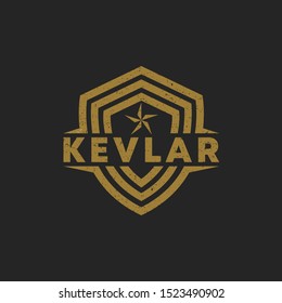Shield vintage vector logo design template