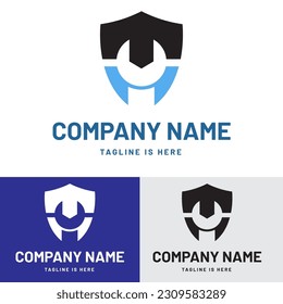Diseño del logotipo de construcción de la llave de freno	
