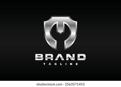the shield wrench silver logo