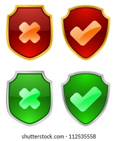 shields with checkbox