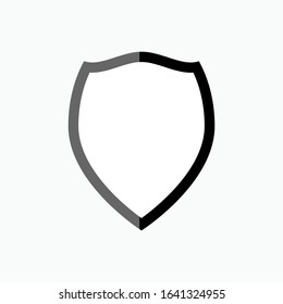 Shields Icon. Protection, Guard.  Secure Symbol - Logo Template.