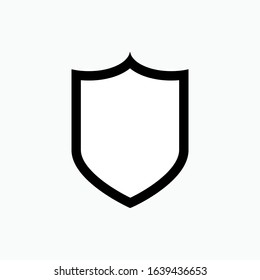 Shields Icon. Protection  Vector. Guard Sign. Secure Symbol - Logo Template.