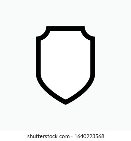 Shields Icon. Protection  Vector. Guard Sign. Secure Symbol - Logo Template.