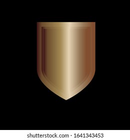 Shields Icon. Security Vector. Guard Sign. Protection Symbol With Black Background - Logo Template.
