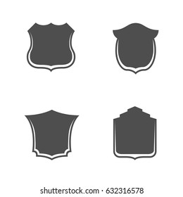 Shields Templates with Place for Your Text