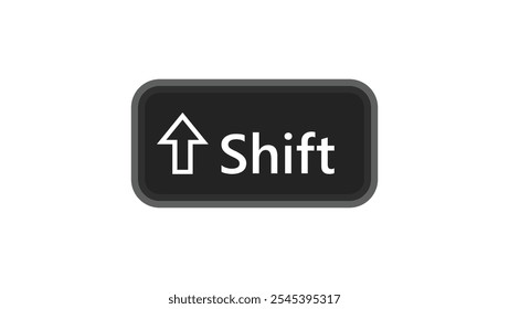 Shift computer key button on white background. flat style. Shift button symbol. Find the support type and plan that works best for your needs.