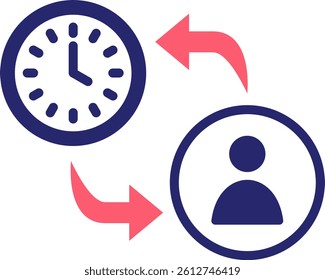 Shift Icon Fill Vector Illustration