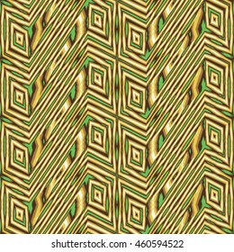 Shifted diagonal ornaments - vector seamless pattern