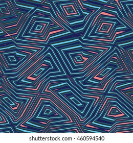 Shifted diagonal structure - vector seamless pattern