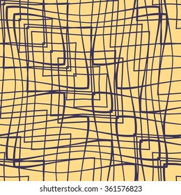 shifted lines - two color abstract vector seamless pattern